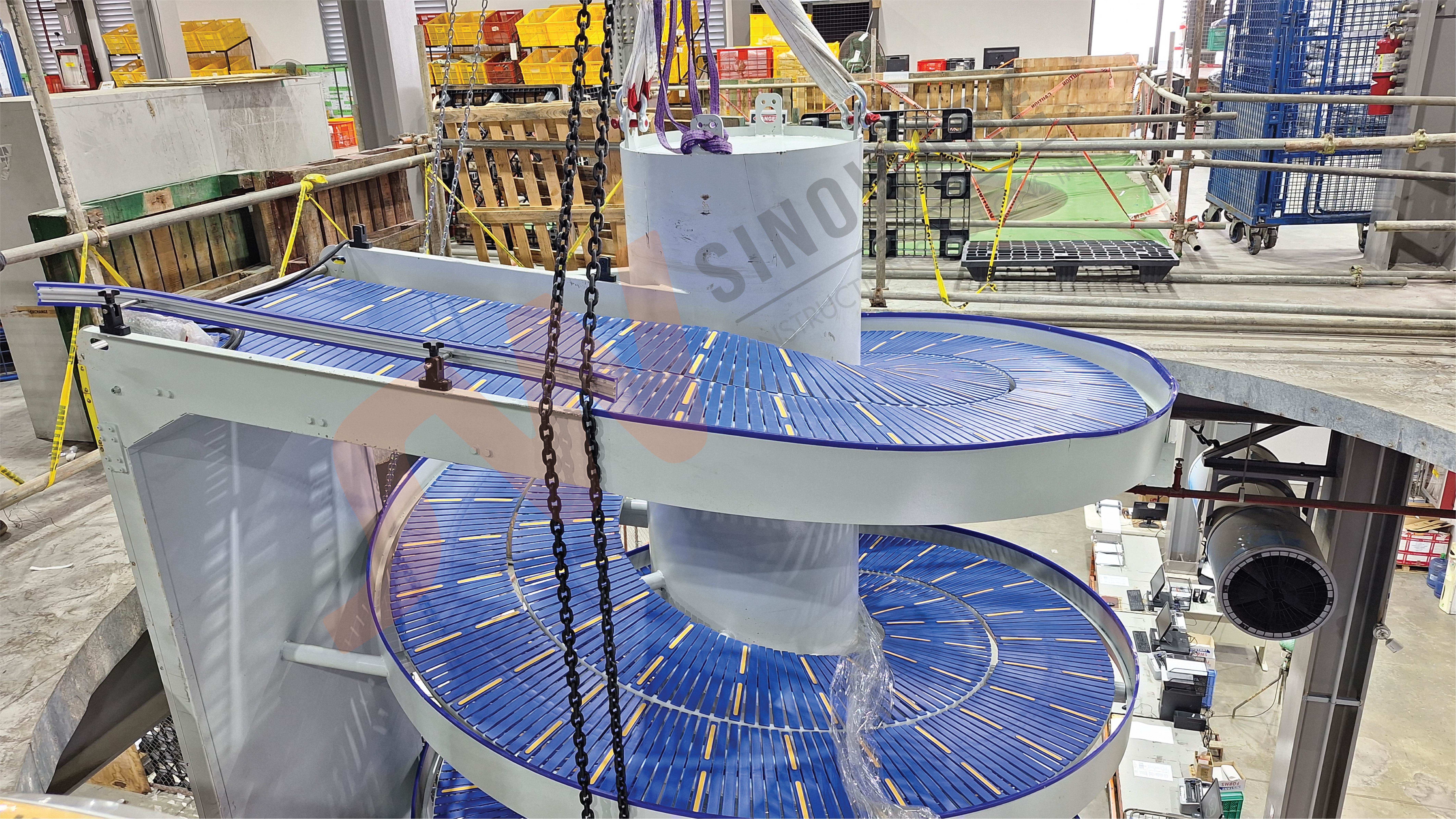 SCREW HELIX CONVEYOR-LBC CENTRAL EXCHANGE